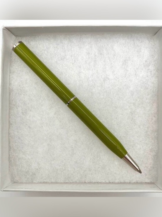 Coach Other - Coach NWOT Olive Green Ballpoint Pen with Refill - RARE